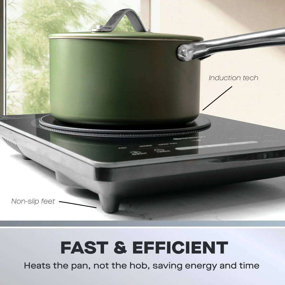 Daewoo 2200W Single Induction Hob - Black | 983753 - Image 2