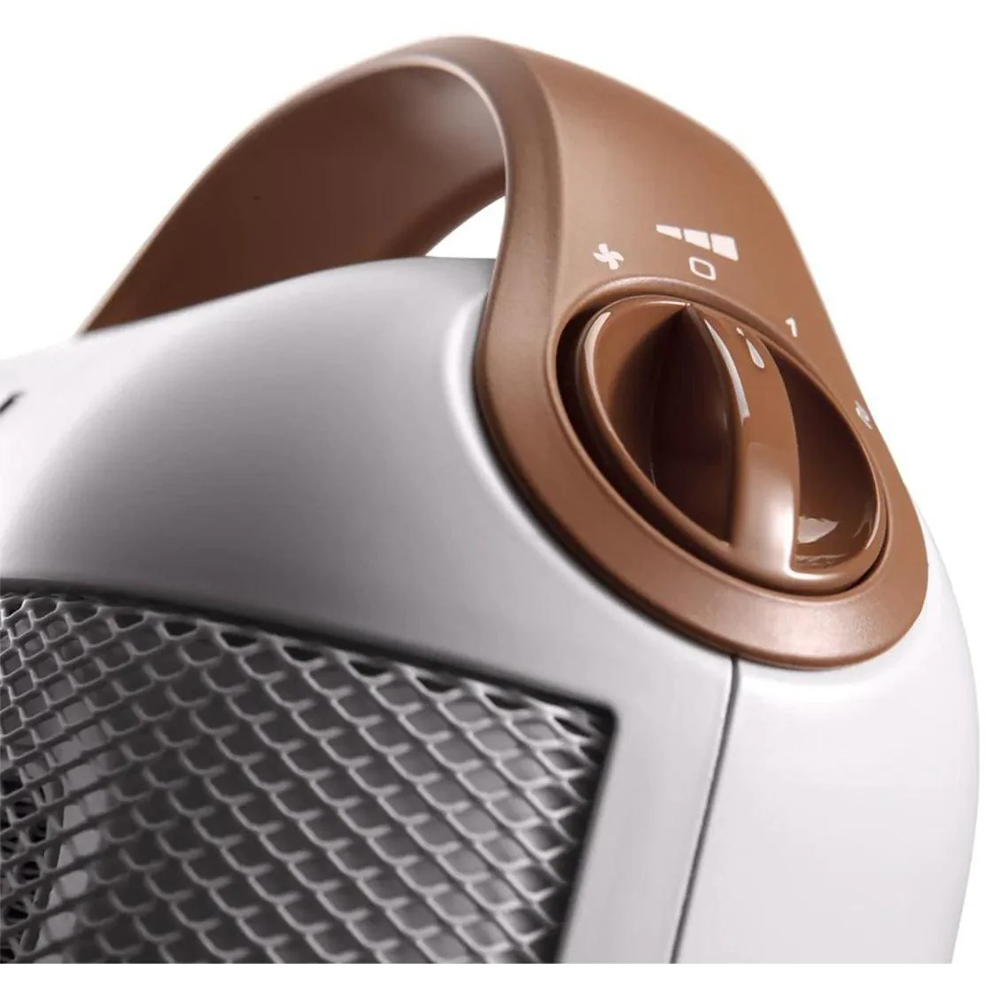 DeLonghi 1800W Capsule Ceramic Fan Heater - White | HFX30C18.IW - Image 2