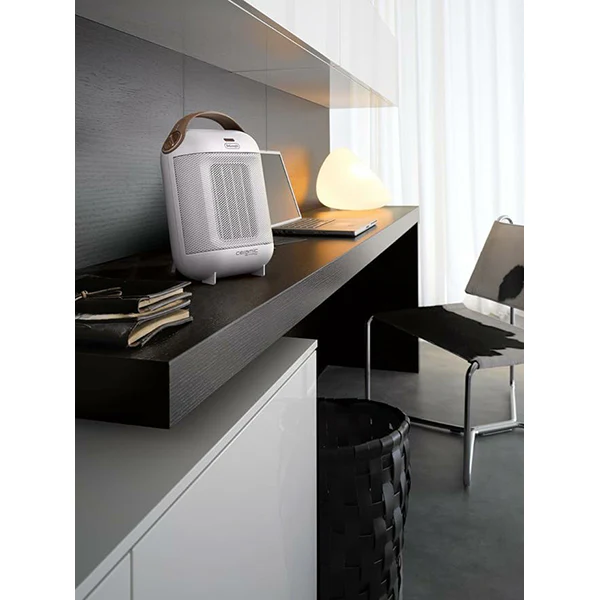 DeLonghi 1800W Capsule Ceramic Fan Heater - White | HFX30C18.IW - Image 4