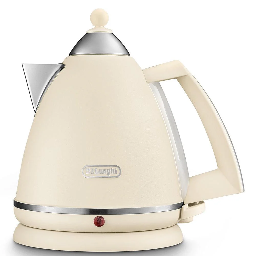 DeLonghi Argento Flora 1.7L Kettle - Beige | KBX3016.BG