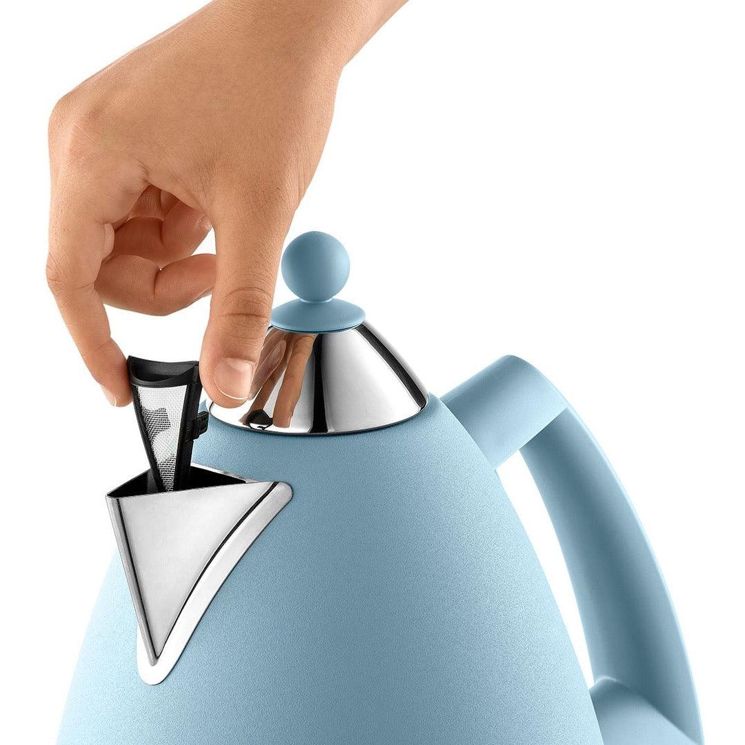 DeLonghi Argento Flora 1.7L Kettle - Blue |Â KBX3016.AZ - Image 4
