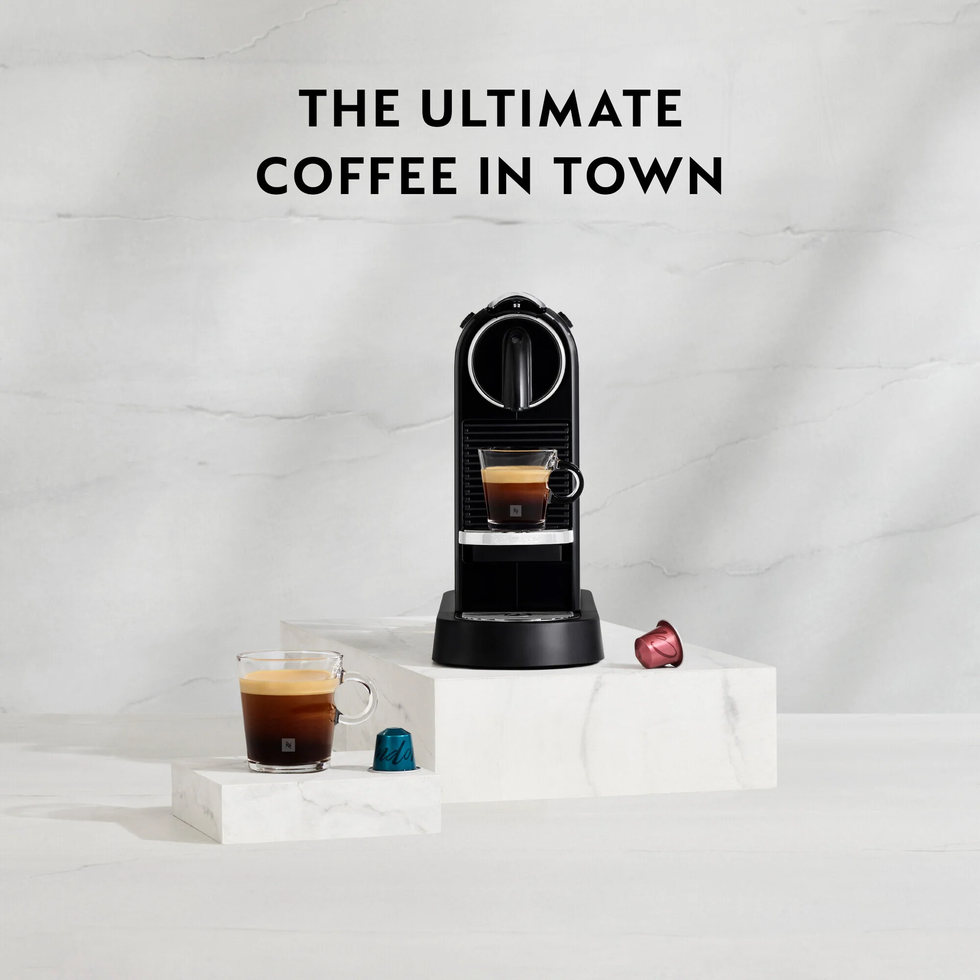 DeLonghi Citiz Nespresso Coffee Machine - White | EN167.W - Image 5