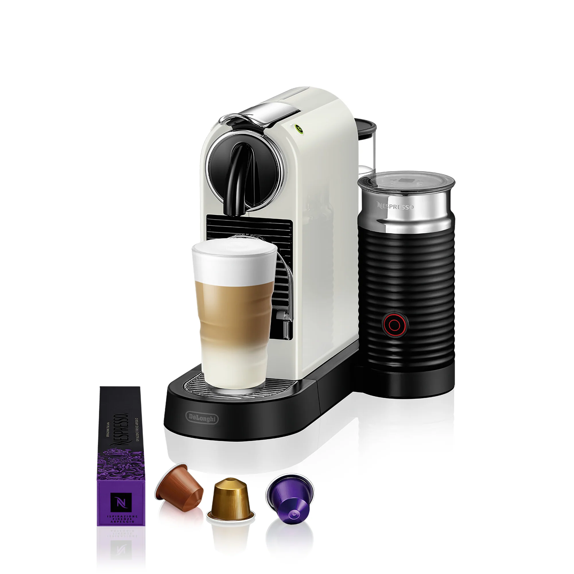 DeLonghi Citiz Nespresso Coffee Machine - White | EN267.WAE