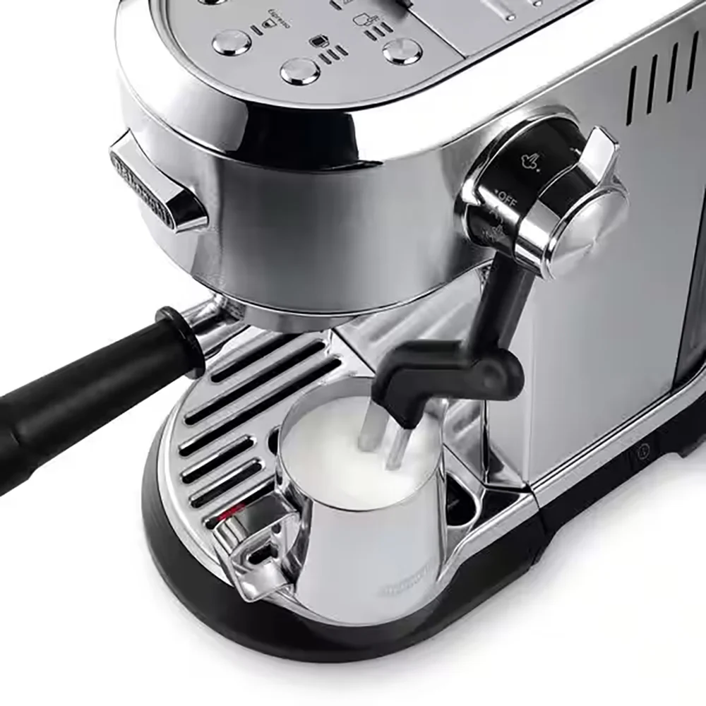 DeLonghi Dedica Maestro Plus Manual Coffee Machine - Metal | EC950.M - Image 4