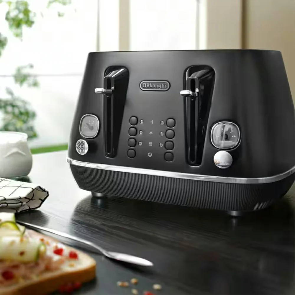 DeLonghi Distinta Moments 1800W 4 Slice Toaster - Black | CTIN4003.BK - Image 2