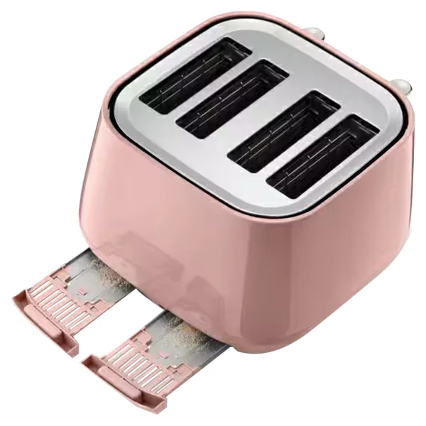 DeLonghi Eclettica 4 Slice Toaster - Pink | CTY4003.PK - Image 2