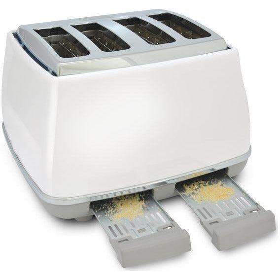 DeLonghi Icona 1800W 4 Slice Toaster - White | CTOC4003.W - Image 3