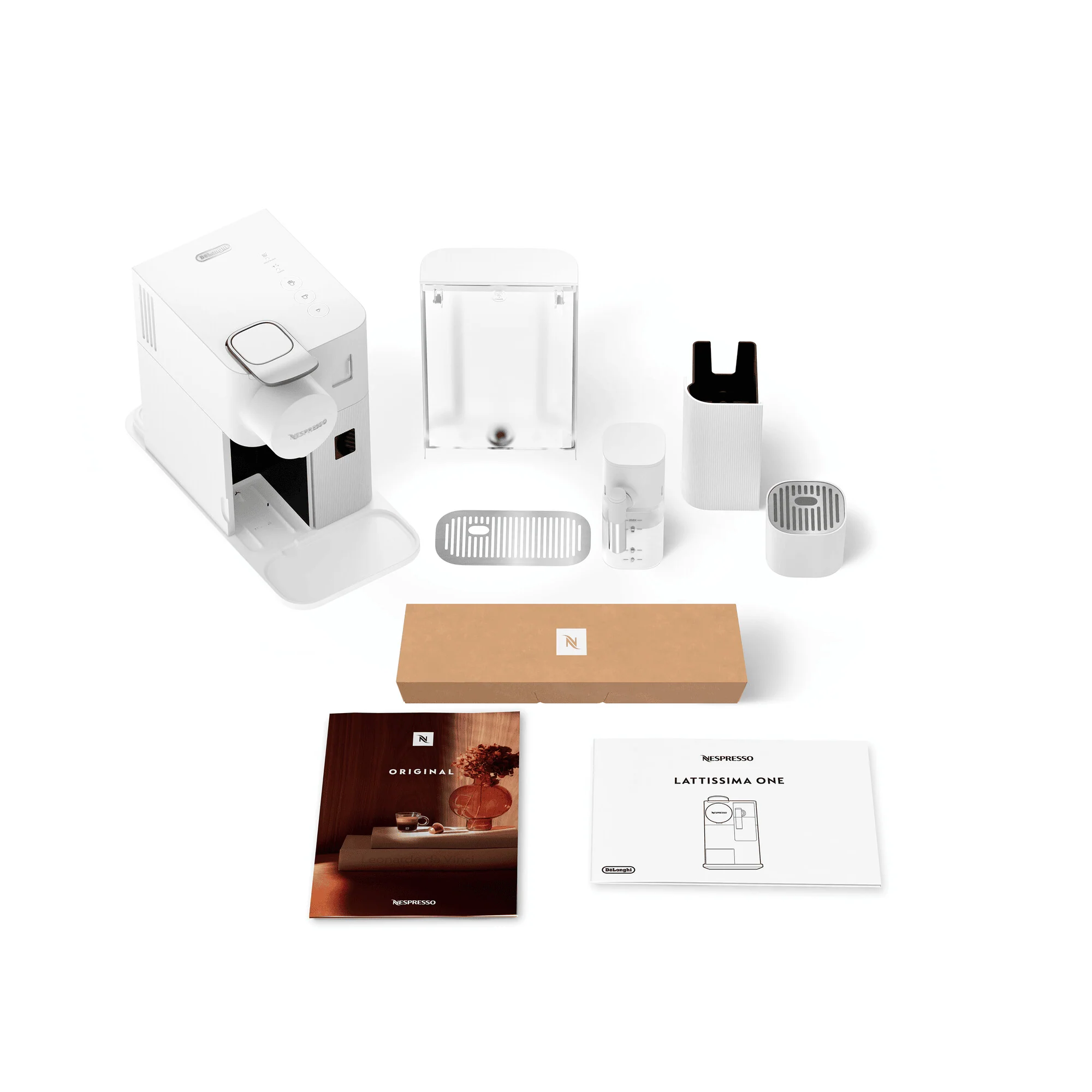 DeLonghi Lattissima One Nespresso Coffee Machine - White | EN510.W - Image 4