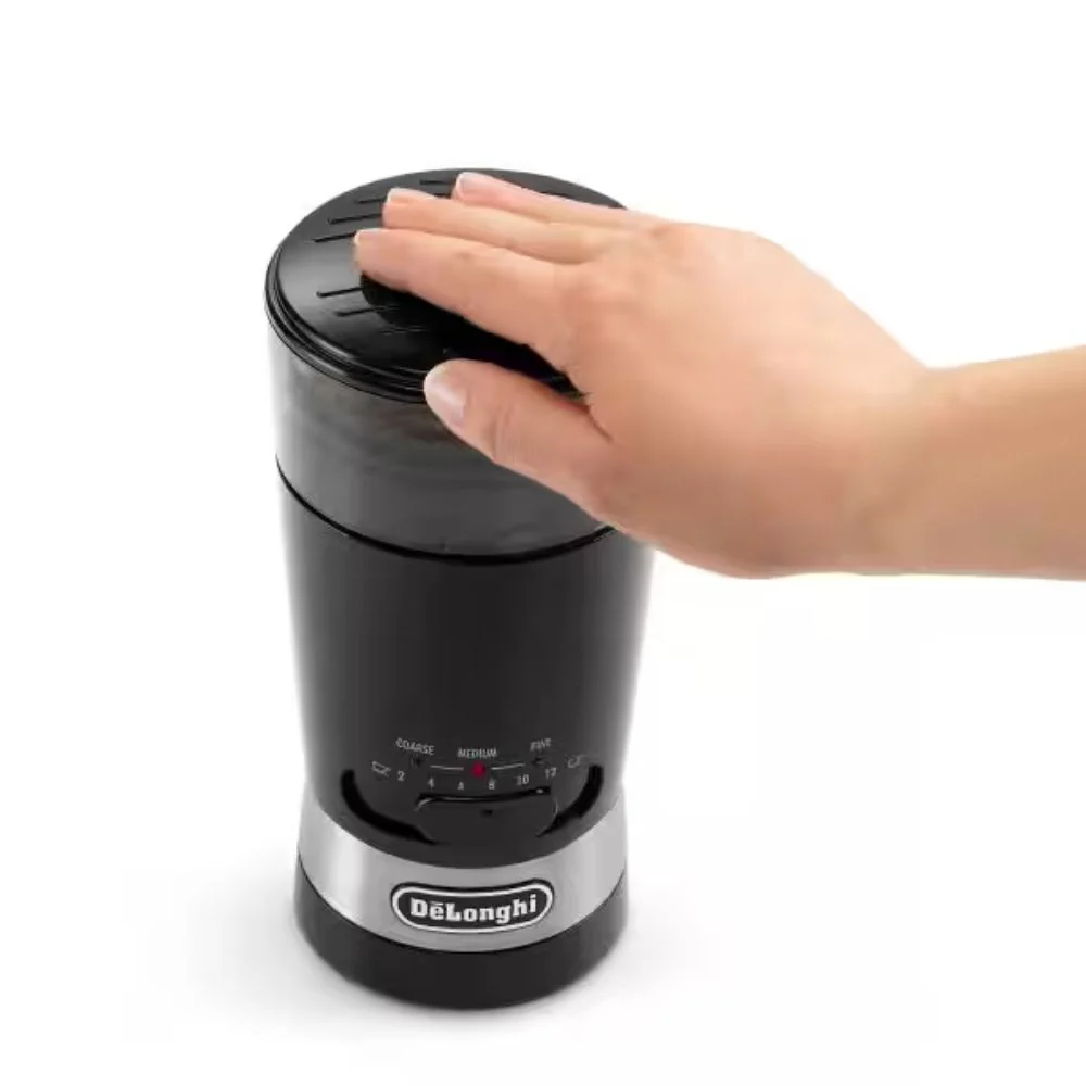 DeLonghi Multifunctional Electric Coffee Grinder - Black | KG210 - Image 3
