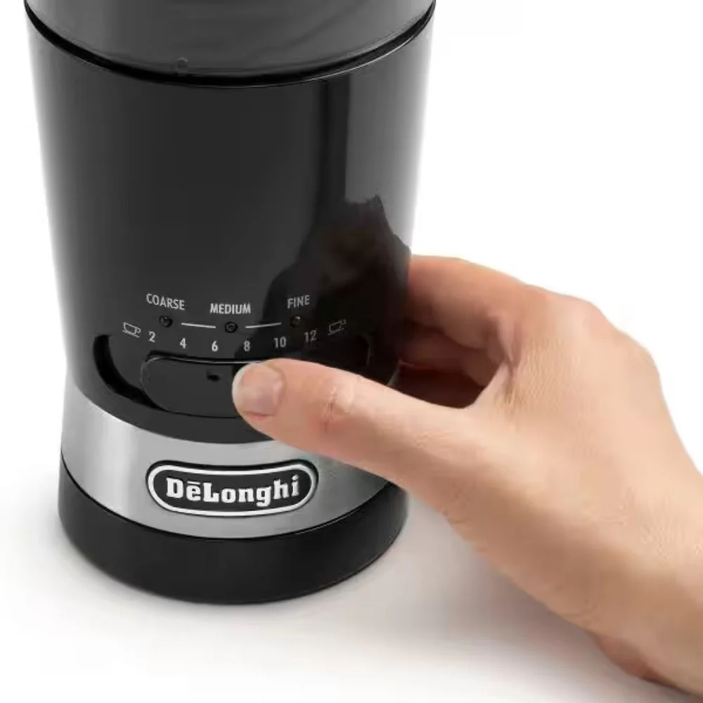 DeLonghi Multifunctional Electric Coffee Grinder - Black | KG210 - Image 4