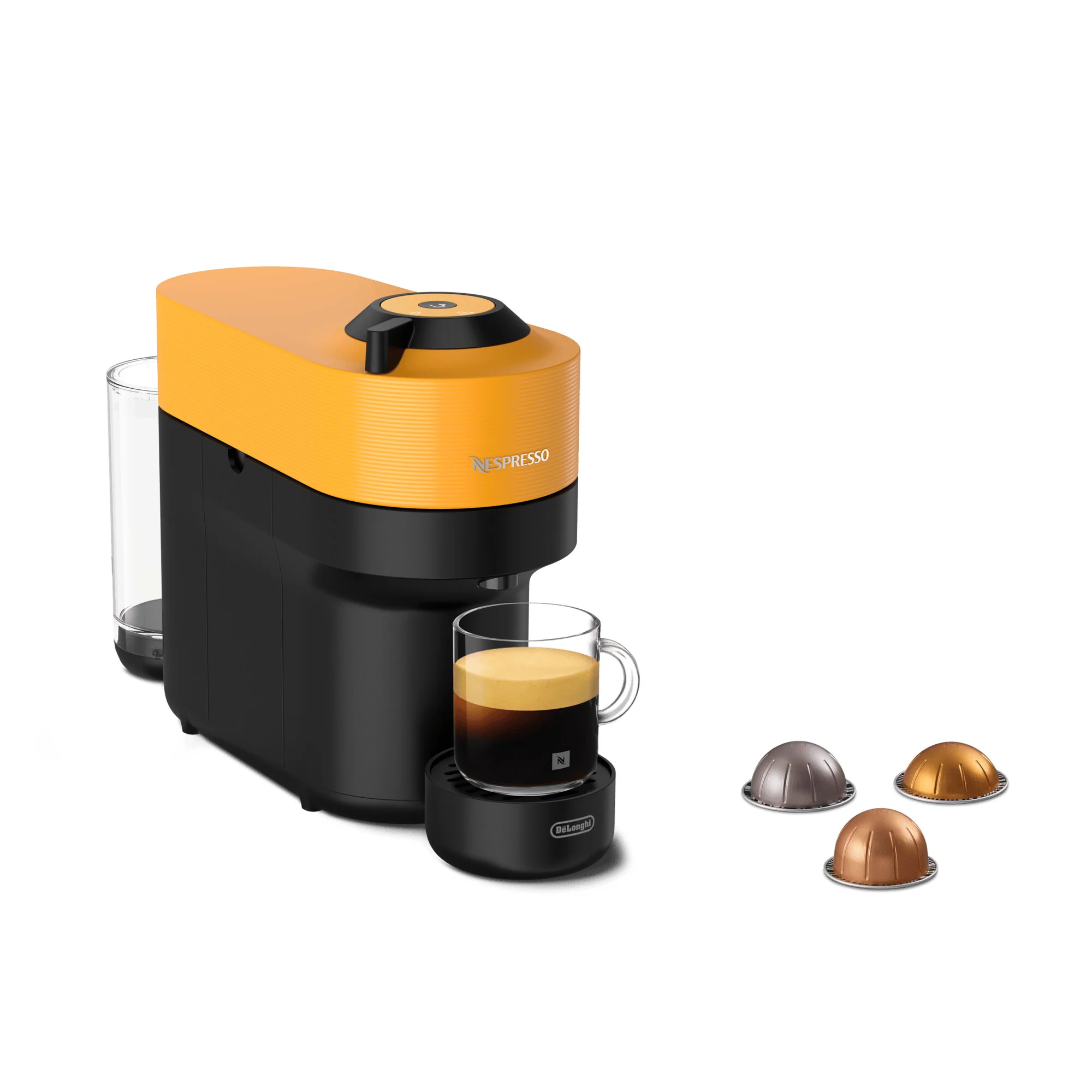 DeLonghi Nespresso Vertuo Pop Coffee Machine - Yellow | ENV90.Y