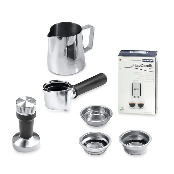 DeLonghi New Dedica Arte Manual Espresso Coffee Maker - Grey | EC885.GY - Image 5
