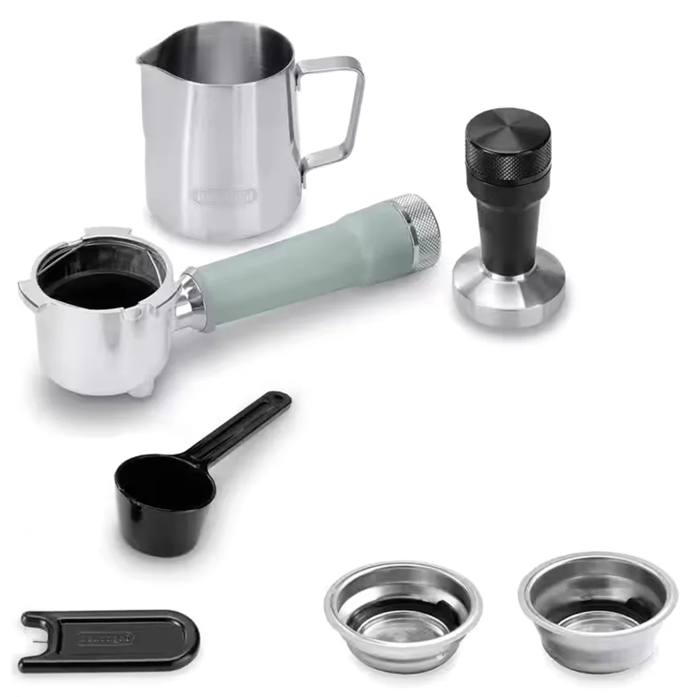 DeLonghi New Dedica Duo Coffee Machine - Green | EC890.GR - Image 4