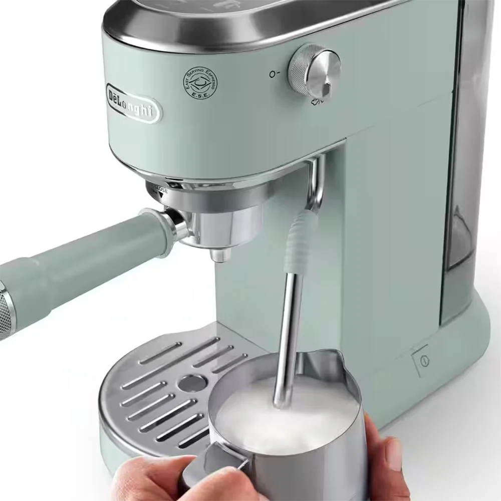 DeLonghi New Dedica Duo Coffee Machine - Green | EC890.GR - Image 6