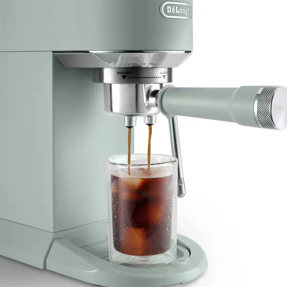 DeLonghi New Dedica Duo Coffee Machine - Green | EC890.GR - Image 8