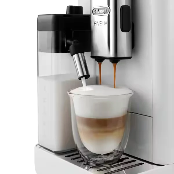 DeLonghi Rivelia 1.4L Automatic Coffee Machine - White | EXAM440.55.W - Image 7