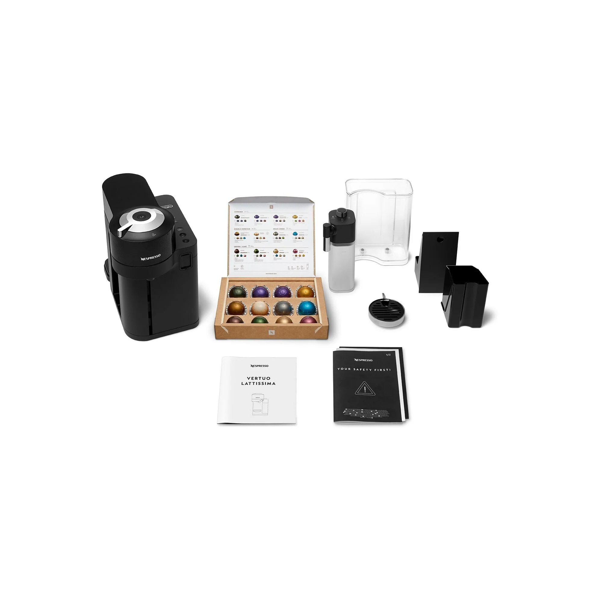 Nespresso Vertuo Lattissima Coffee Machine - Black | ENV300.B - Image 6