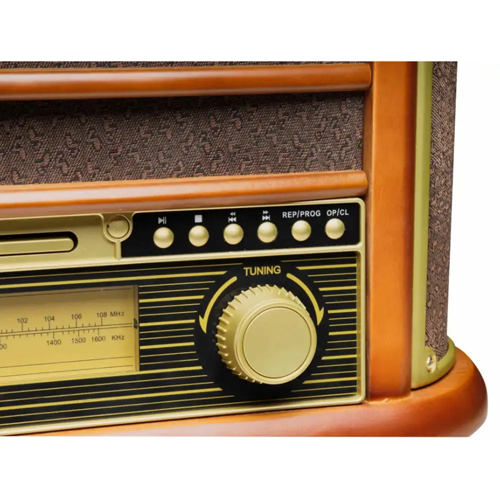 Denver Retro Music System with Turntable and Radio | MCR-50MK3 - Image 13