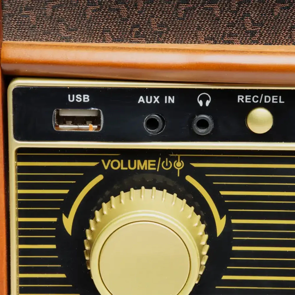 Denver Retro Music System with Turntable and Radio | MCR-50MK3 - Image 5