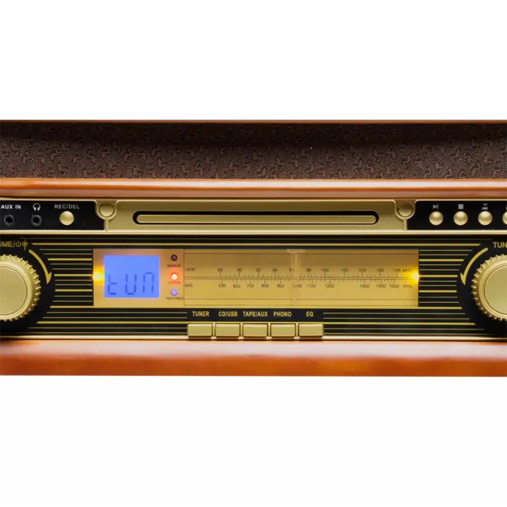 Denver Retro Music System with Turntable and Radio | MCR-50MK3 - Image 6