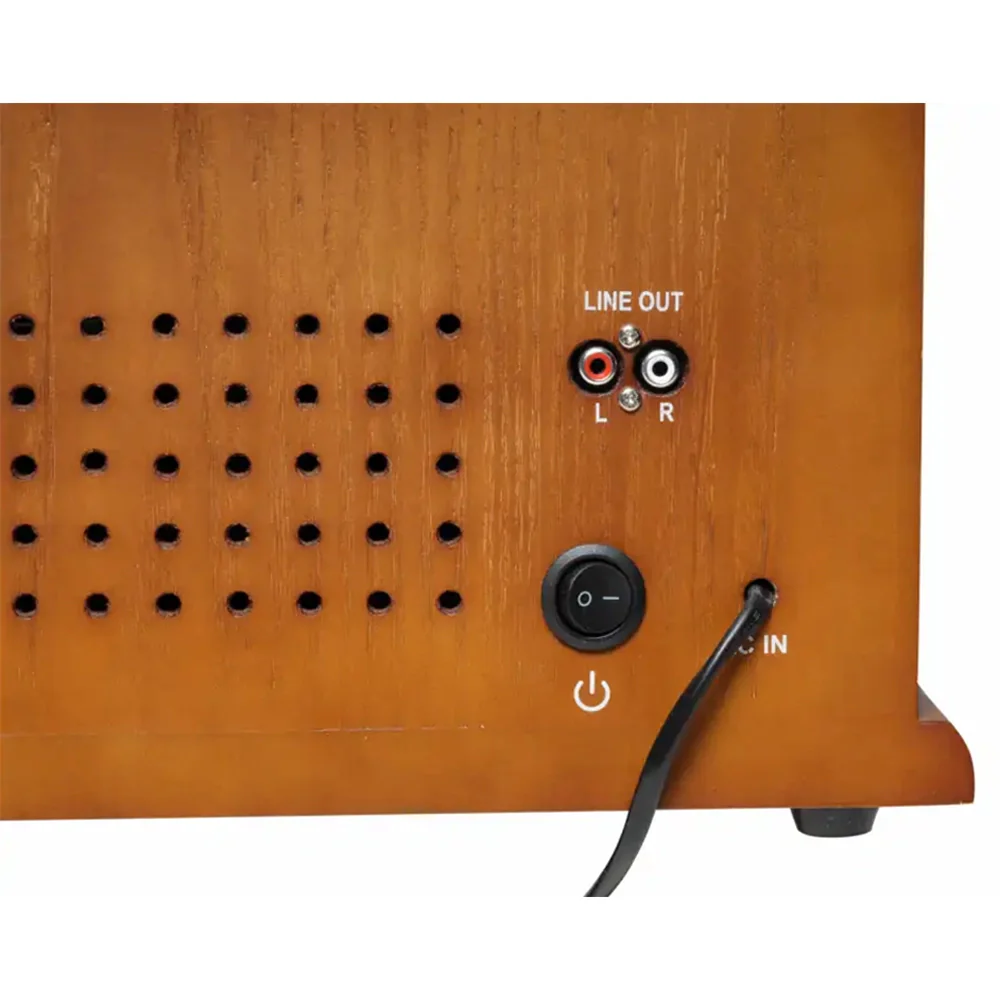 Denver Retro Music System with Turntable and Radio | MCR-50MK3 - Image 7