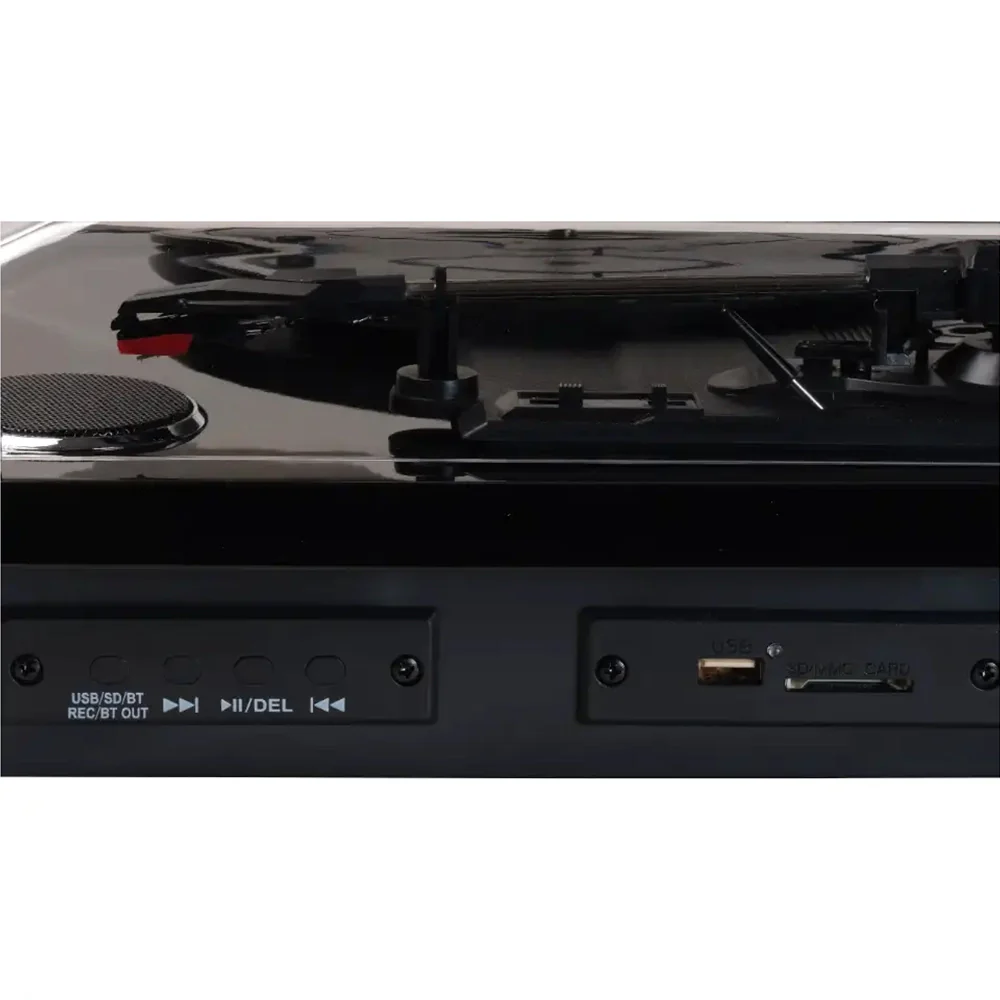 Denver Retro Turntable - Piano Black | VPL-230B - Image 6