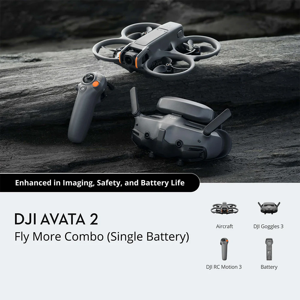 DJI Avata 2 Fly More Combo Drone - Black | CP.FP.00000150.04 - Image 8