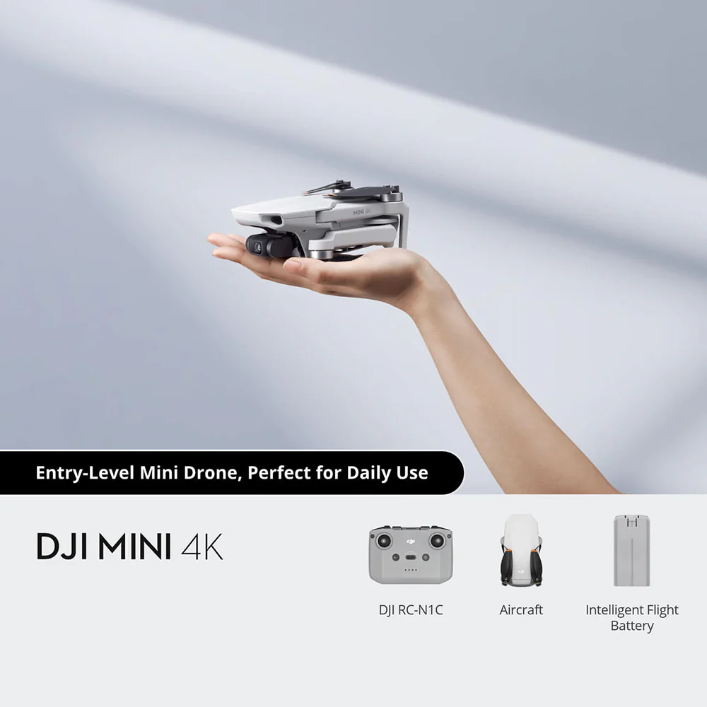 DJI Mini 4K Drone - White | CP.MA.00000798.01 - Image 5