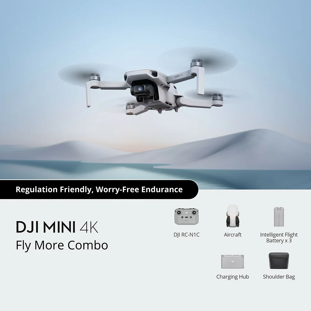 DJI Mini 4K Fly More Combo Drone - White | CP.MA.00000797.01 - Image 4