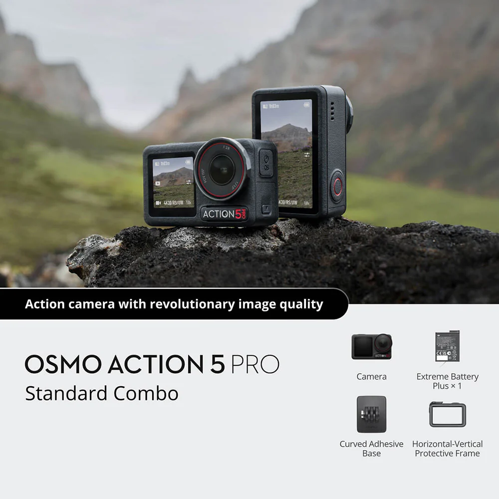DJI Osmo Action 5 Pro Standard Combo - Black | CP.OS.00000349.03 - Image 14