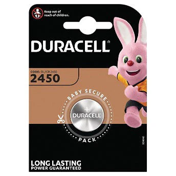 Duracell 3V Lithium Coin Cell Battery - Pack of 1 | CR2450