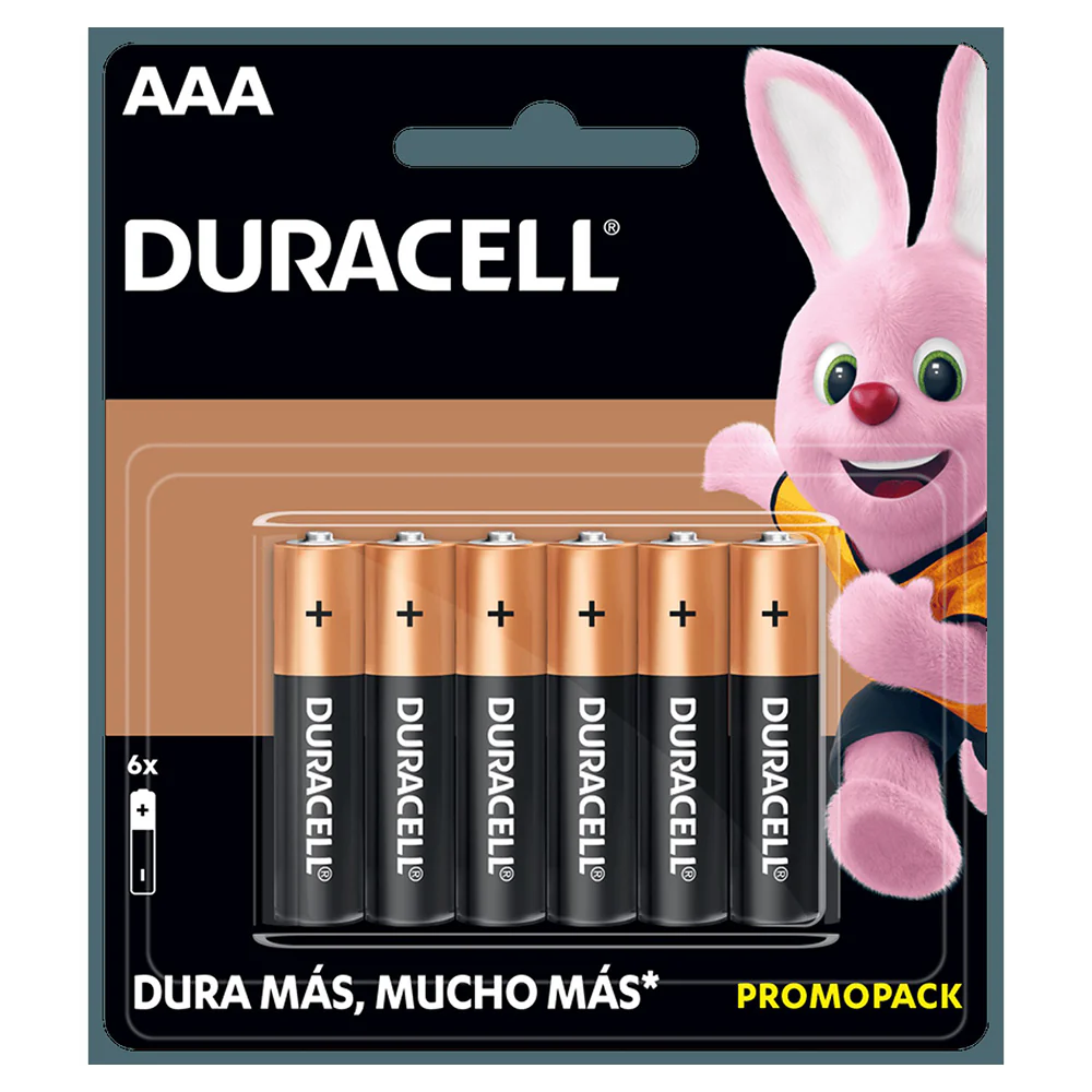 Duracell Simply AAA Battery - Pack of 6 | 2400B6 - Image 4