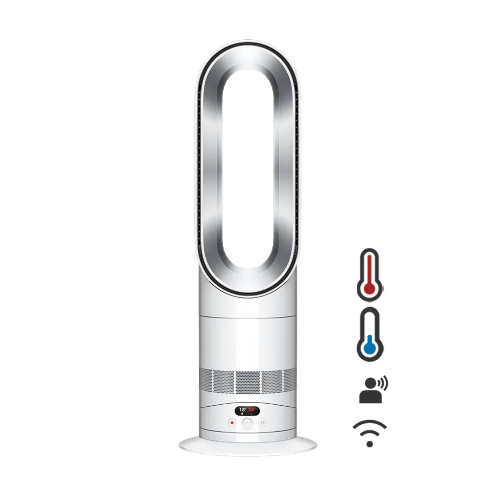 Dyson Hot+Cool HF1 Heater and Cooling Fan - White & Silver | 586344-01 AM15