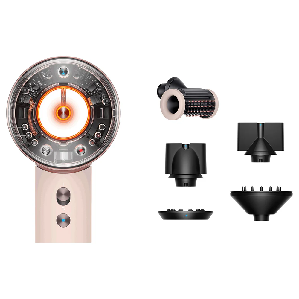 Dyson Supersonic Nural Hair Dryer with Straight+Wavy - Ceramic Pink & Rose Gold | 161818-01 - Image 3