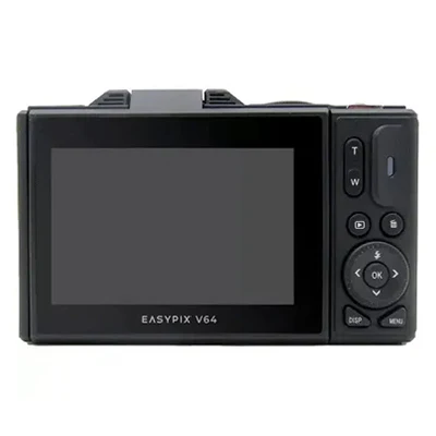 EasyPix V64 Flip 64MP Digital Camera - Black | 267-20203 - Image 3