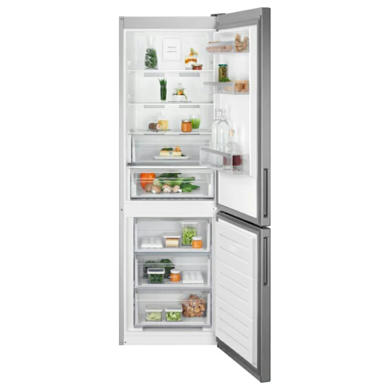 Electrolux 331L Frost Free Freestanding Fridge Freezer – Stainless Steel | LNT6ME32U2