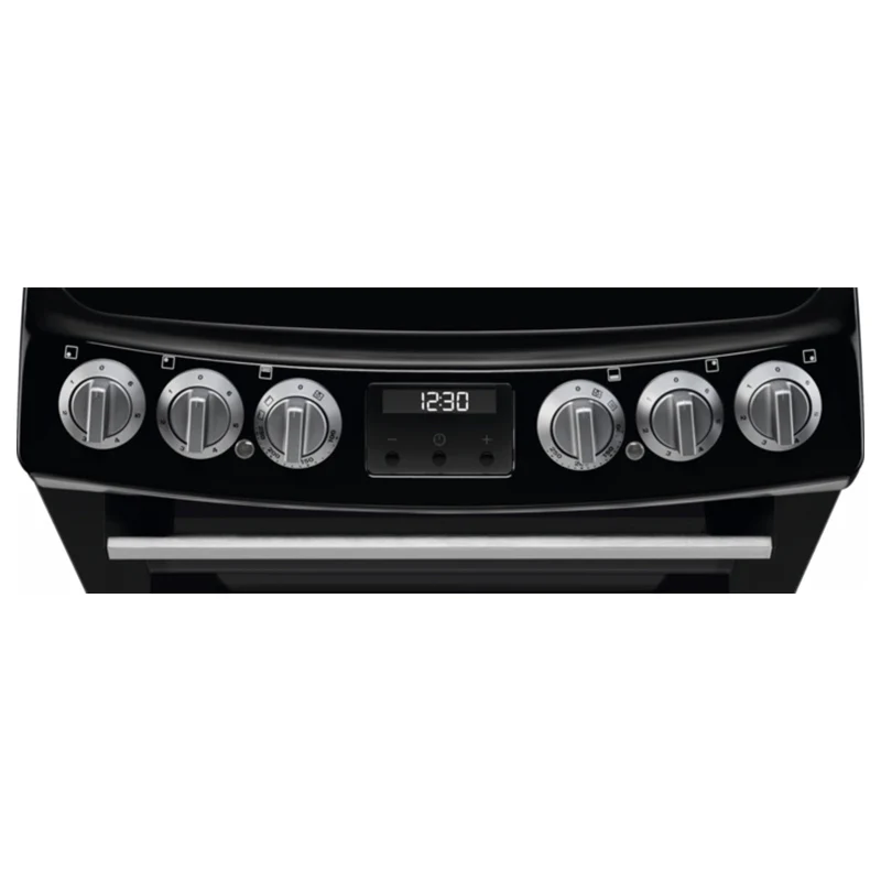 Electrolux 55CM Freestanding Electric Cooker - Black & Stainless Steel | lkr555100x - Image 3