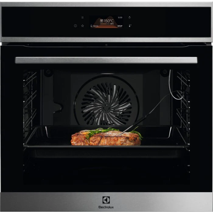 Electrolux 800 AssistedCooking 71L Built-In Multifunction Electric Single Oven - Stainless Steel | EOE8P09X
