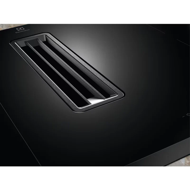 Electrolux 80CM 4 Zone Induction Combo Hob Hood - Black | LCC83443 - Image 5