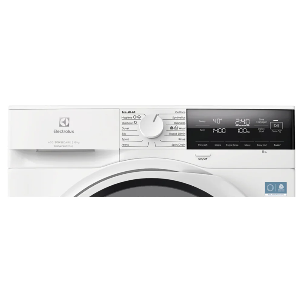 Electrolux SensiCare 600 10KG 1400RPM Freestanding Washing Machine - White | EFI63142UD - Image 2