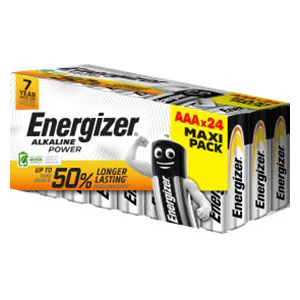 Energizer Alkaline Power AAA Battery - Pack Of 24 | ENE30013