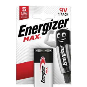 Energizer Max 9V Battery | ENE24008