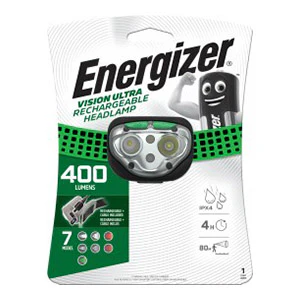Energizer Vision Ultra HD Rechargeable Headlamp | ENE25006