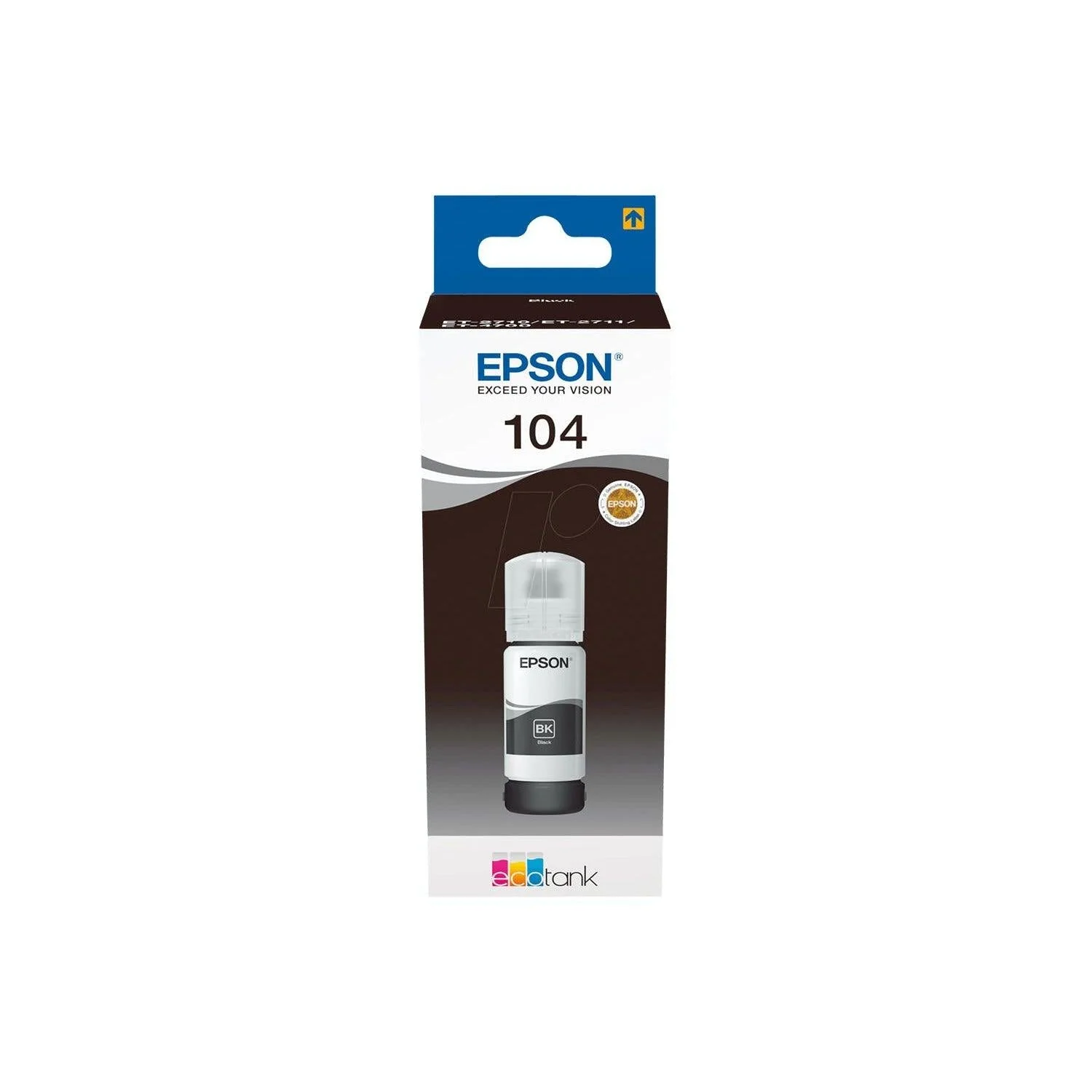 Epson 104 EcoTank Ink Bottle - Black | SEPS1430