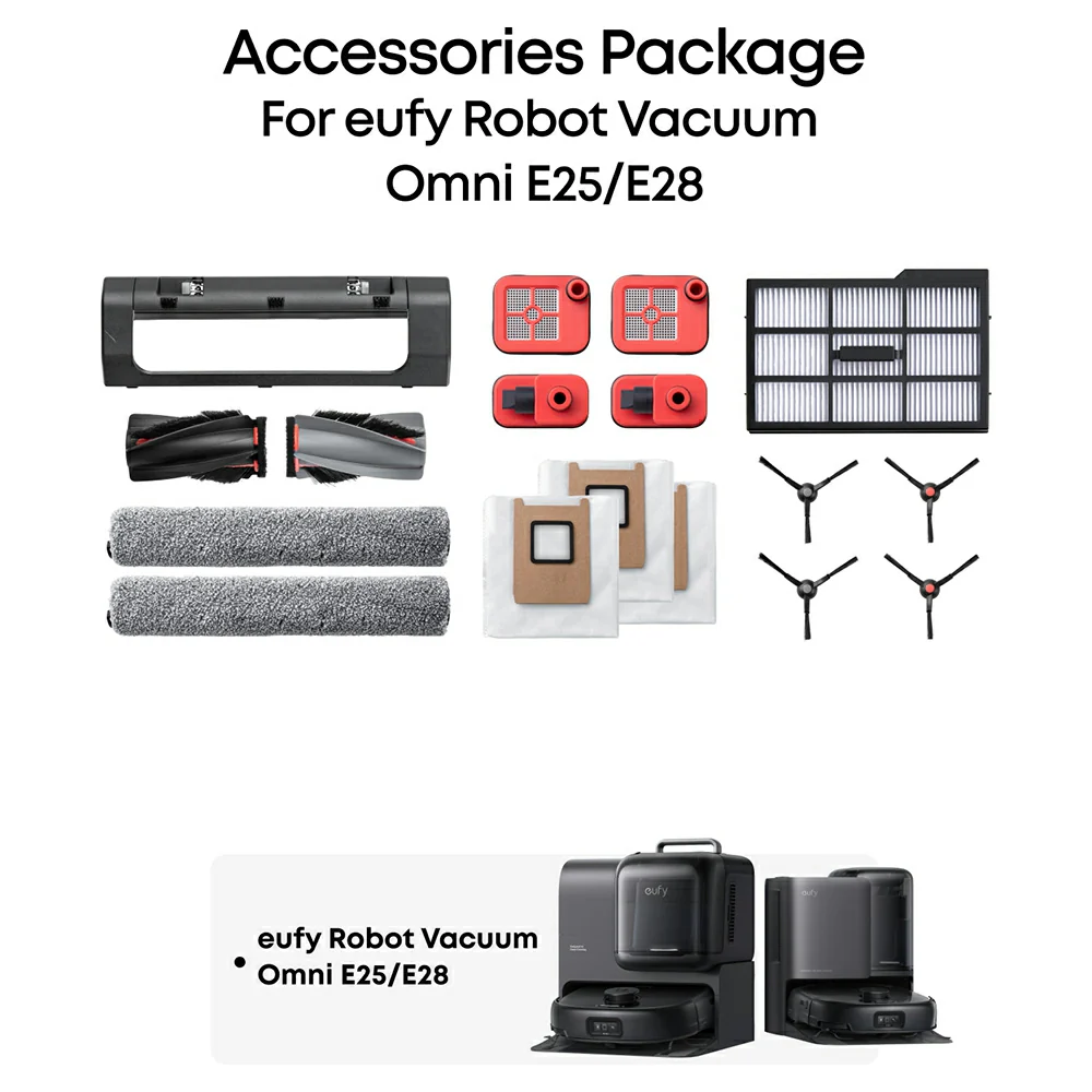 Eufy Accessories Package For Eufy Robot Vacuum Omni E28 and E25 | T290QAR0 - Image 2