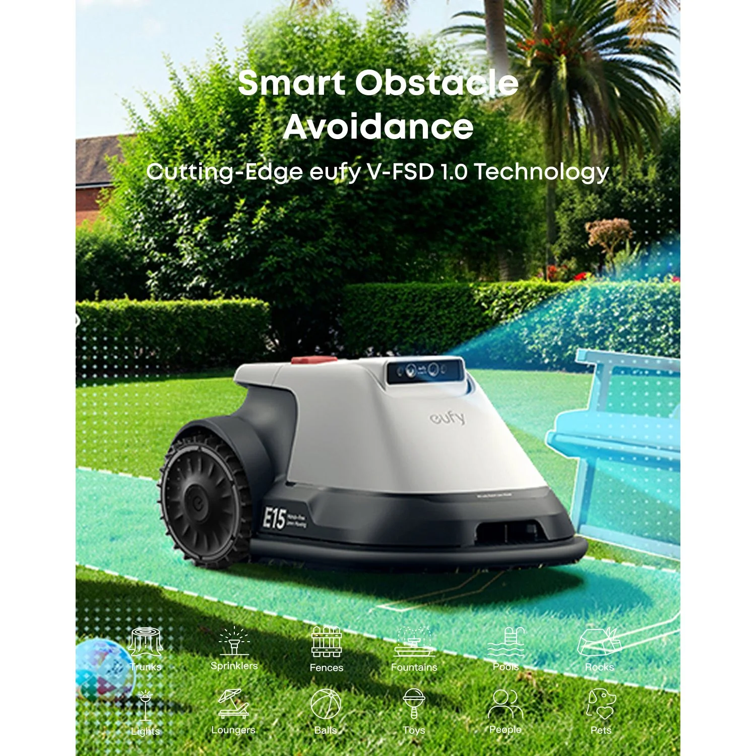Eufy E15 Robot Lawn Mower | T2880VA1 - Image 10