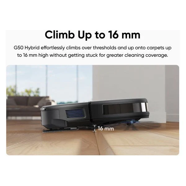 Eufy G50 Hybrid Robot Vacuum Cleaner - Black | T2212V11 - Image 16
