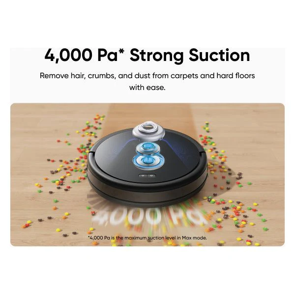 Eufy G50 Hybrid Robot Vacuum Cleaner - Black | T2212V11 - Image 8
