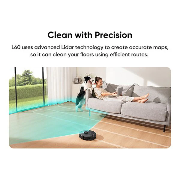 Eufy L60 Hybrid Robot Vacuum Cleaner - Black | T2268V11 - Image 13
