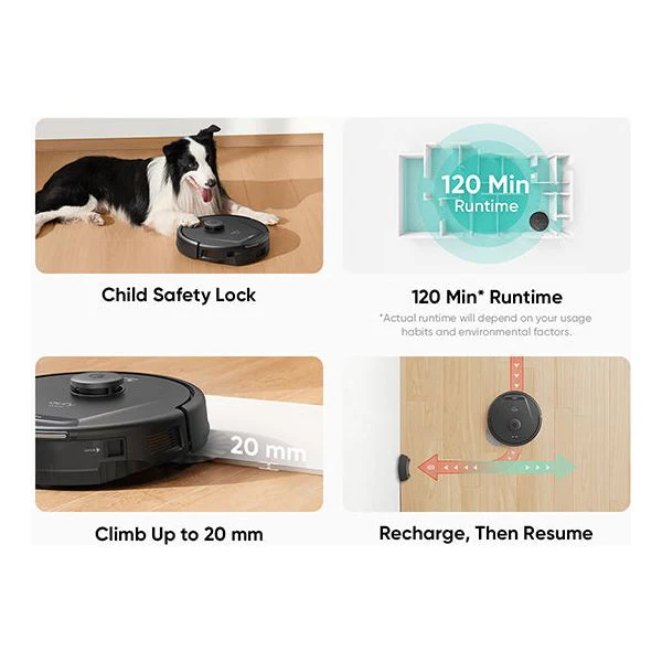 Eufy L60 Hybrid Robot Vacuum Cleaner - Black | T2268V11 - Image 18